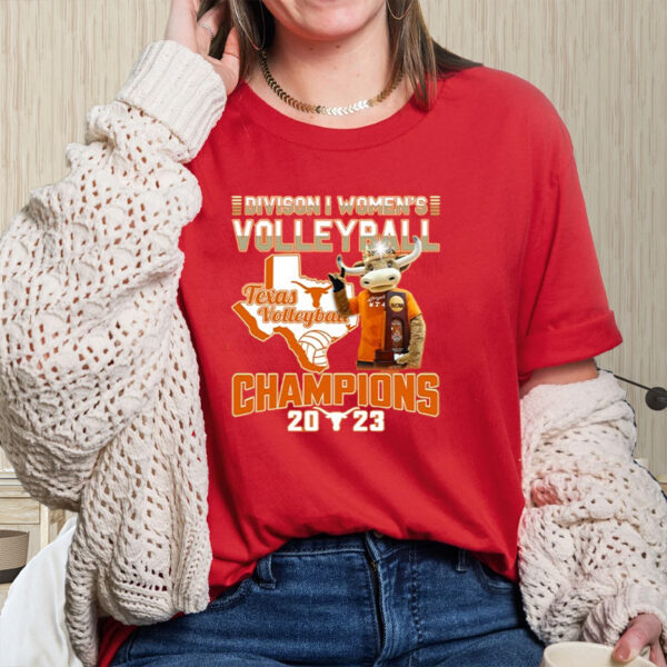 Division I Women’s Volleyball Texas Volleyball Champions 2023 T-Shirt