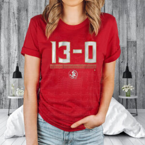 FSU Football 13-0 Shirt