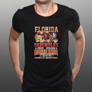 Florida Seminoles 2023 Allstate Orange Bowl December 31, 2023 Shirts