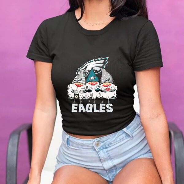 Gnome Philadelphia Eagles Christmas Shirts