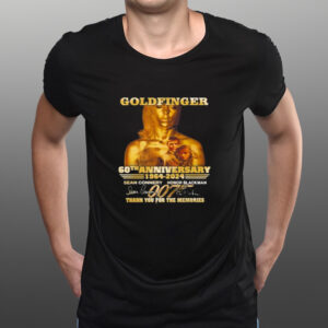 Goldfinger 60th Anniversary 1964 – 2024 Shirt