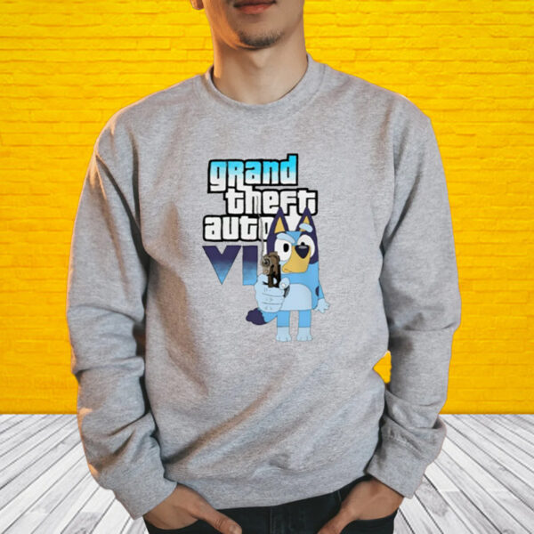 Grand Theft Auto Vi Bluey Shirt-Unisex T-Shirt1