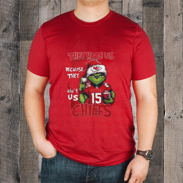 Grinch They Hate Us Because They Ain’t Us Chiefs T-Shirts