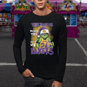 Grinch They Hate Us Because They Ain’t Us Lakers TShirt