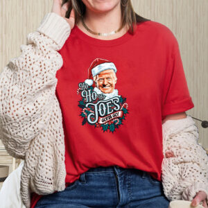 HO HO HO JOES GOTTA GO RED GIRL TEE SHIRT