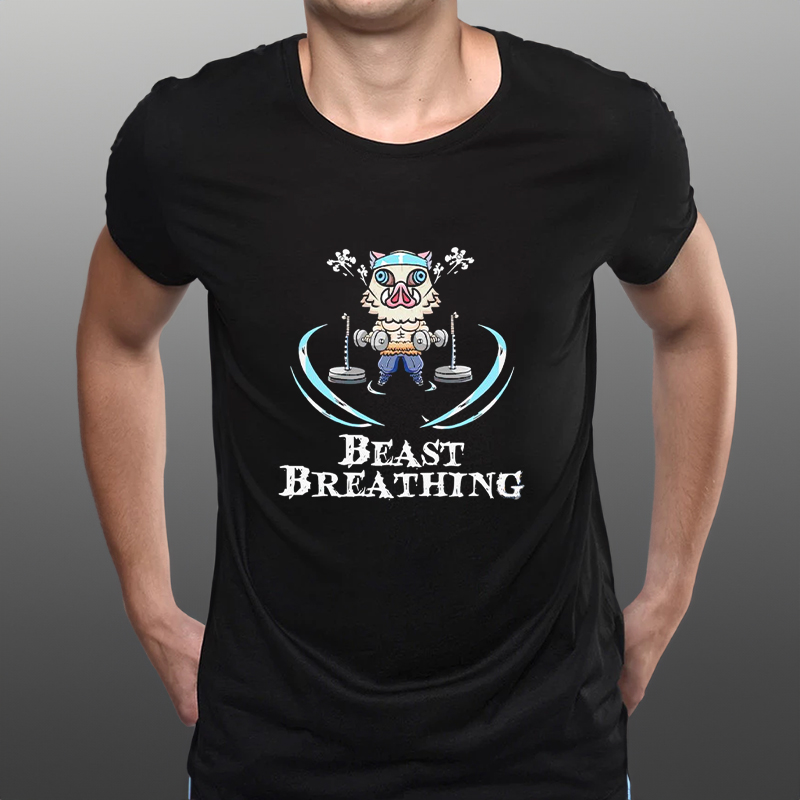 Hashibira Inosuke beast breathing Demon Slayer anime shirts 1