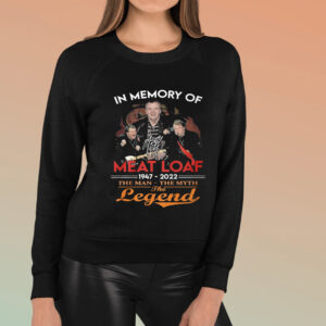 In Memory Of Meat Loaf 1947 – 2022 The Man – The Myth – The Legend T-Shirt