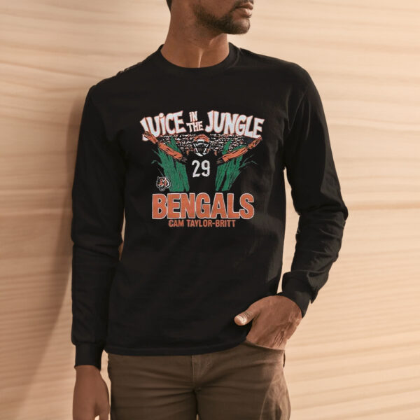 Juice In The Jungle Bengals Cam Taylor-Britt Shirt