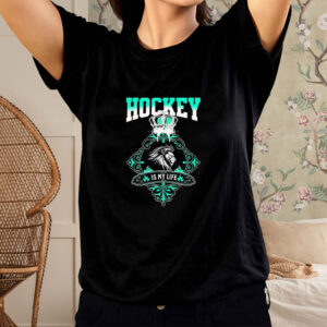 Lion crown Hockey is my life shirt2