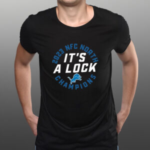 Lions 2023 Nfc North Division Champions It’s A Lock Shirts