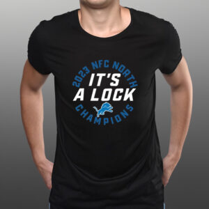 Lions 2023 Nfc North Division Champions It’s A Lock Shirts