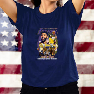 Los Angeles Lakers Anthony Davis Thank You For The Memories T-Shirt