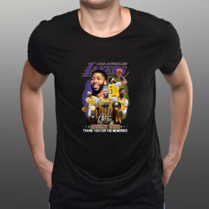 Los Angeles Lakers Anthony Davis Thank You For The Memories T-Shirts