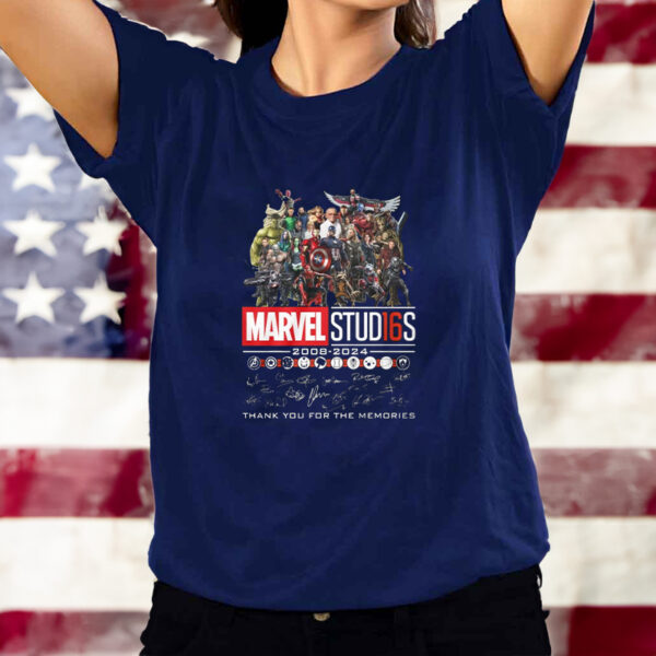 Marvel Stud16s 2008 – 2024 Thank You For The Memories T-Shirt