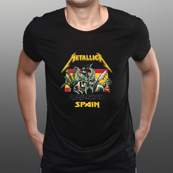 Metallica Spain 2024 T-Shirts