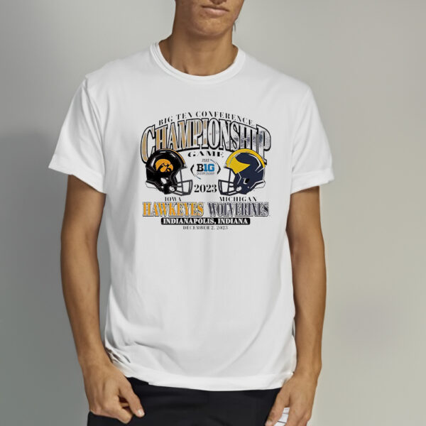 Michigan Vs Iowa Big Ten Championship 2023 Indianapolis Shirt