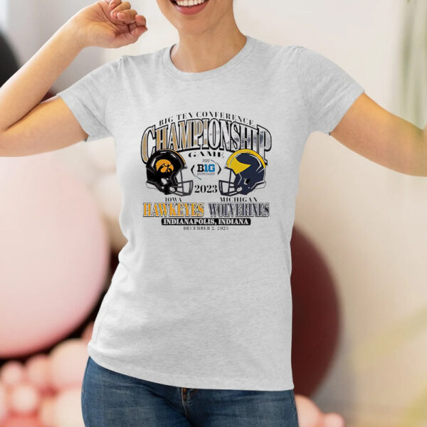 Michigan Vs Iowa Big Ten Championship 2023 Indianapolis Shirts