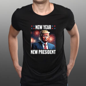 NEW YEAR NEW PRESIDENT_ILLUSTRATION TEE SHIRTs