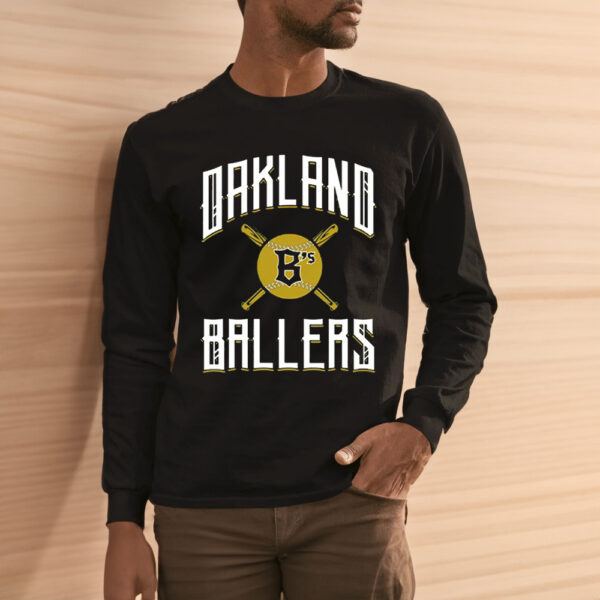 Oakland Ballers Bat Logo Shirt