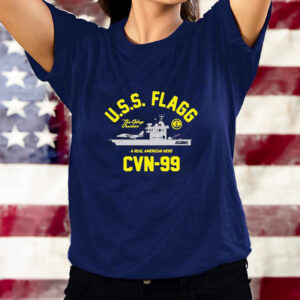 Official Ming Chen Wearing Uss Flagg The Cobra Crusher A Real American Hero Cvn 99 Shirt