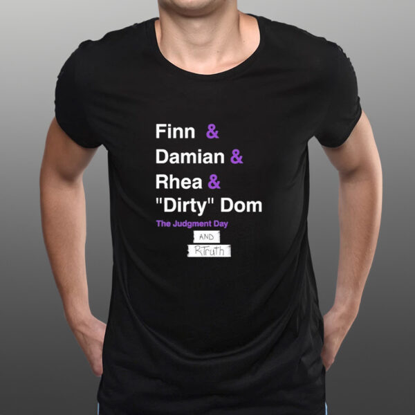 Official Ron Killings Finn & Damian & Rhea & Dirty Dom And Rtruth Shirts