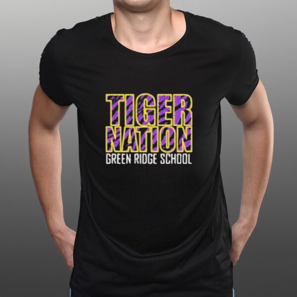 Official Tiger Nation Green Ridge School T-shirts