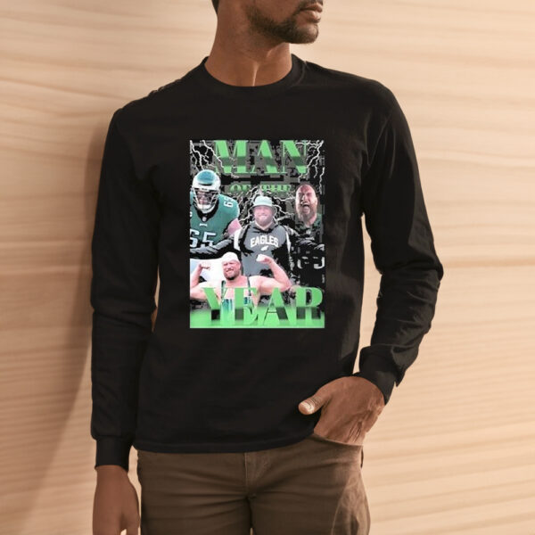 Philadelphia Eagles Lane Johnson Man Of The Year Shirt