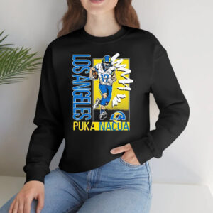 Puka Nacua Los Angeles Rams Caricature Player T-Shirtt