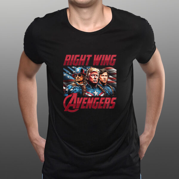 RIGHT WING AVENGERS TEE SHIRTs