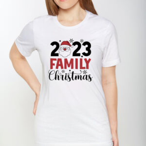 Santa 2023 Family Christmas T-Shirt