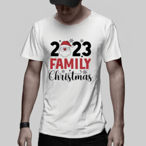 Santa 2023 Family Christmas TShirt