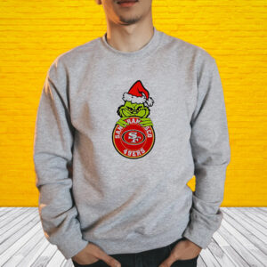 Santa Grinch San Francisco 49ers Christmas Sweater Hoodie Shirts