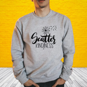 Scatter Kindness Dandelion Letter Casual Sweatshirts