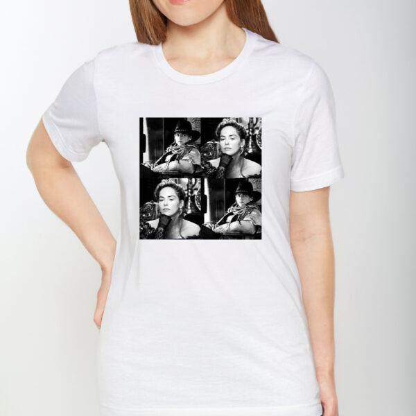 Sharon Stone Oscars White TShirt