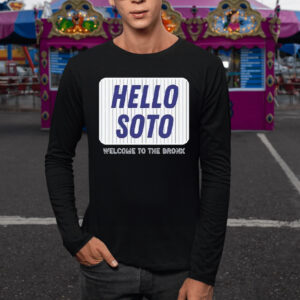 Soto Yankees Hello Soto Juan Soto TShirt