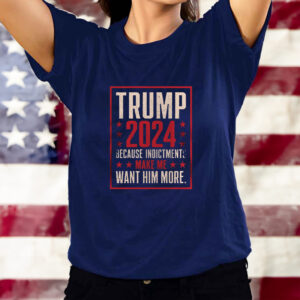 TRUMP 2024 INDICTMENT TEE SHIRT