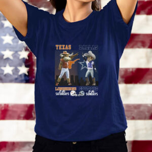 Texas Longhorns On Saturdays, Dallas Cowboys On Sundays T-Shirt