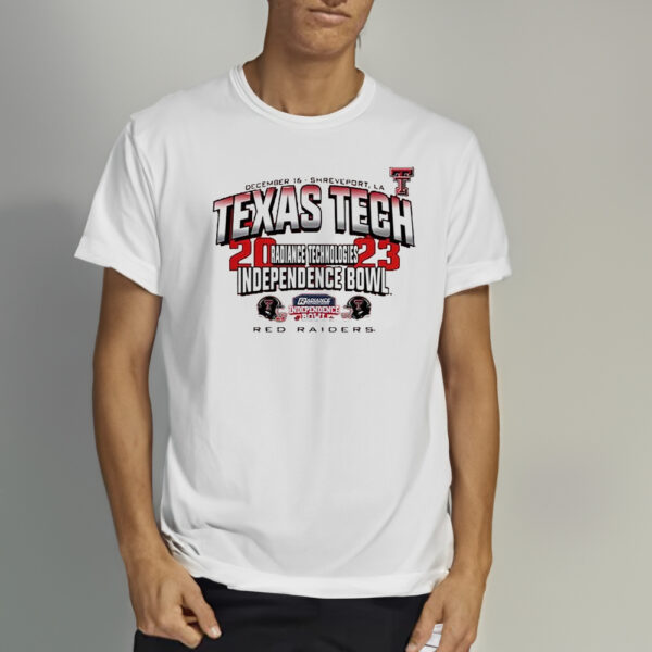 Texas Tech Football Radiance Technologies Independence Bowl 2023 Shirt