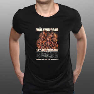 The Walking Dead 14th Anniversary 2010 – 2024 Shirt