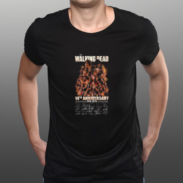 The Walking Dead 14th Anniversary 2010 – 2024 Shirts