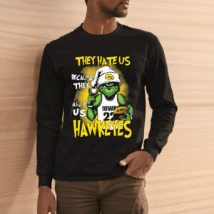 They Hate Us Because They Aint Us Hawkeyes Grinch Shirt