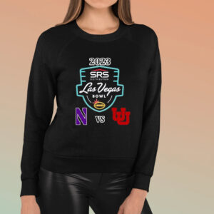 Utah Utes Vs Northwestern Wildcats Srs Distribution Las Vegas Bowl 2023 Logo TShirt