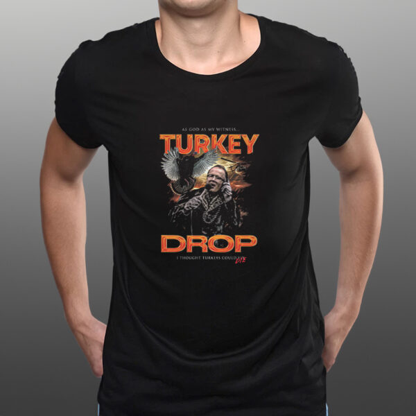 WKRP TURKEY DROP LES NESSMAN IMAGE SHIRT - Copy