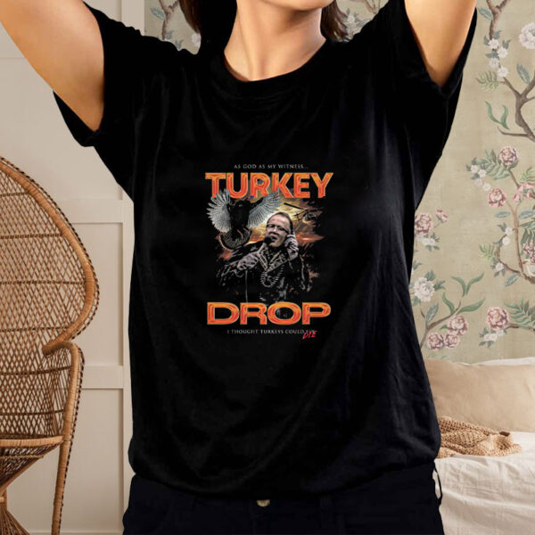 WKRP TURKEY DROP LES NESSMAN IMAGE SHIRTs