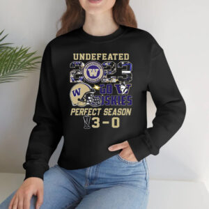 Washington Huskies Undefeated Go Huskies Perfect Season T-Shirts