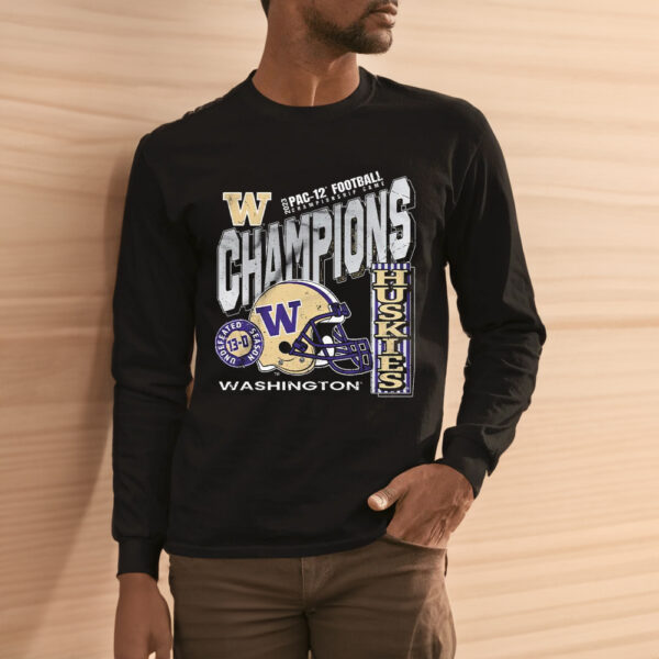 Washington Huskies Undefeated Season 13-0 PA-12 Football Champions 2023 Shirt