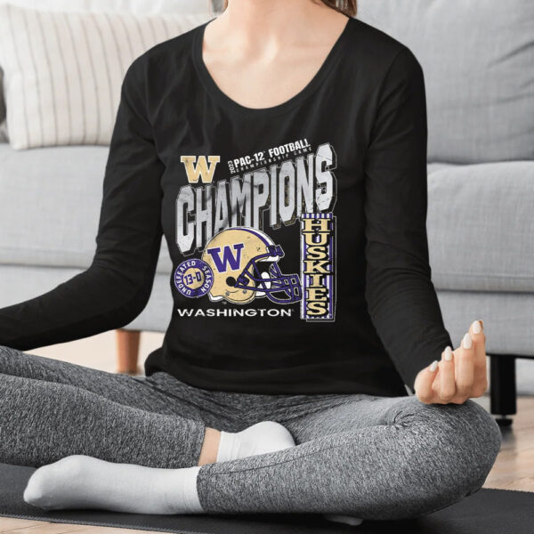 Washington Huskies Undefeated Season 13-0 PA-12 Football Champions 2023 Shirts