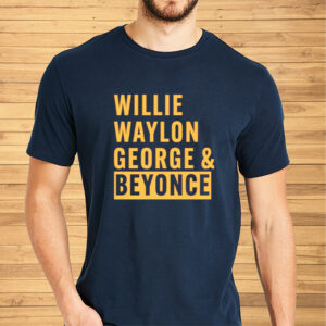 Willie Waylon George & Beyonce-Unisex T-Shirt2