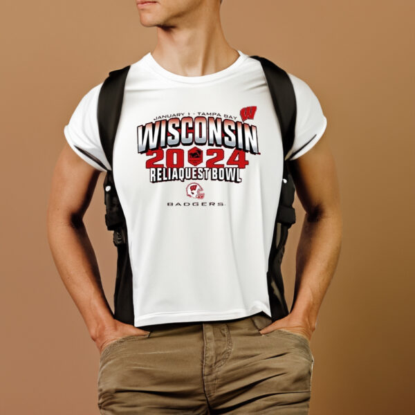 Wisconsin Badgers 2023 Reliaquest Bowl Badgers T-Shirtt