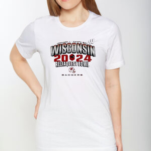 Wisconsin Badgers football reliaquest bowl 2024 TShirt